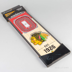 Youthefan Nhl 3D Stadium Banner Chicago Blackhawks (15Cm X 48Cm)