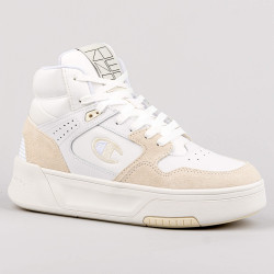 Champion Mid Cut Shoe Z80 Hi Platform Sl White