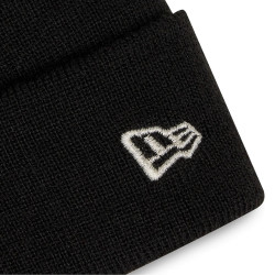 New Era MLB New York Yankees Metallic Pom Black Womens Bobble Knit Beanie Hat Black