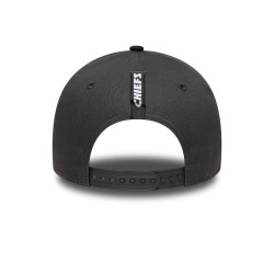 Šiltovka New Era Kansas City Chiefs NFL Charcoal 9FORTY E-Frame Adjustable Cap tmavošedá