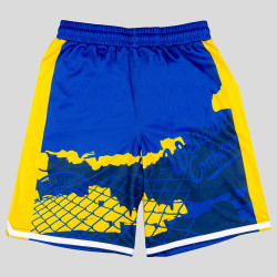 OUTER STUFF NBA FADE AWAY BALLER SHORT GOLDEN STATE WARRIORS Blue