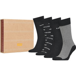 Levis Giftbox Reg Cut Logo Banner 4P Black Combo