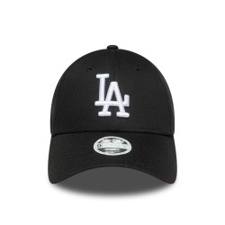 Dámska šiltovka New Era LA Dodgers Womens MLB League Essential Black 9FORTY Adjustable Cap čierna