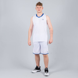 Basketbalová súprava (dres + trenírky) Peak Basketball Uniform set bielo/modrá
