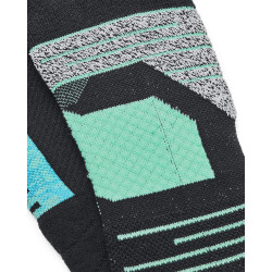 Under Armour Unisex Curry Playmaker Mid-Crew Socks Black