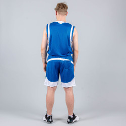 Basketbalová súprava (dres + trenírky) Peak Mens Basketball set Blue modro-biela