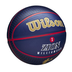 WILSON NBA PLAYER ICON OUTDOOR BSKT ZION Navy (sz. 7)