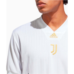 Adidas Men Juventus Icon Jersey White/Black/Gold