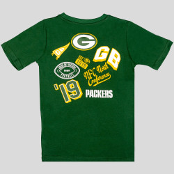 OUTER STUFF NFL STREET LEGENDS SS CTN TEE PACKERS HUNTER GREEN