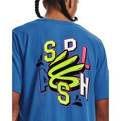 Under Armour UA CURRY SPLASH PARTY SS Blue