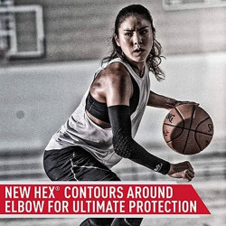Mcdavid Elite Hex Shooter Arm Protection Sleeve / Single [6501] Black