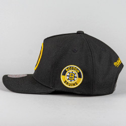 Šiltovka Mitchell & Ness Boston Bruins NHL Double Clutch Pro Snapback čierna