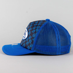 Von Dutch Originals Trucker Tampa Oval Patch Vd Aop Foam Black Aop/Blue