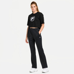 FILA wmns RAN pintuck track pants black