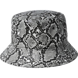 Kangol Snakeskin Bucket Black Snake