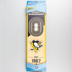 Youthefan NHL 3D Stadium Banner Pittsburgh Penguins (15x48 cm)