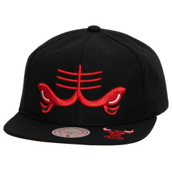 Mitchell & Ness DEAD REMIX DEADSTOCK SNAPBACK HWC CHICAGO BULLS Black