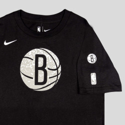 Nba Nike Essential Ss Cc Tee 8-20 Brooklyn Nets Black