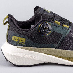 Bežecké trailové tenisky Peak Trail Running Shoes Taichi-Orographic Exploration-Fearless Version Black/Chrome Green