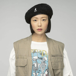Kangol Plush Beret Black