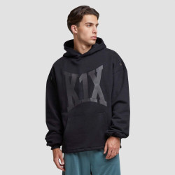 Mikina s kapucňou K1X Comfortable čierna