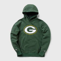 Fanatics NFL Mid Essentials Primary Colour Logo Graphic Hoodie Green Bay Packers Dark Green