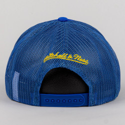 Mitchell & Ness NBA Billboard Trucker Snapback Hwc Golden State Warriors Blue