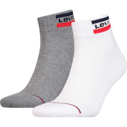 Levis Mid Cut Sprtwr Logo 2P White / Grey