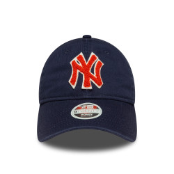 Dámska šiltovka New Era New York Yankees Womens MLB Boucle Navy 9TWENTY Adjustable Cap tmavomodrá
