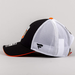 Fanatics NHL Draft Cap Anaheim Ducks Authentic Pro Draft Structured Trucker-Podium Black/White