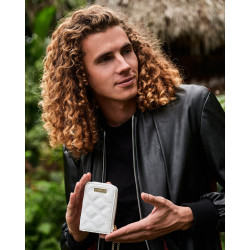 Sprayground Riviera White Gold Wallet White