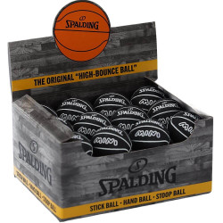 Mini basketbalová lopta Spalding Spaldeens Basketball čierna