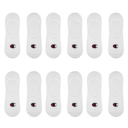 Champion 6Pk Footie Socks White