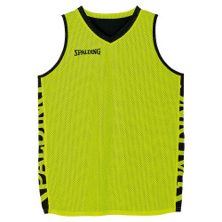 Spalding Essential Reversible Shirt Black/Neon Yellow