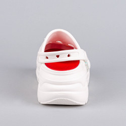 Dámske sandále PEAK Taichi Clogs Jolly Paris Olympic WHITE/RED