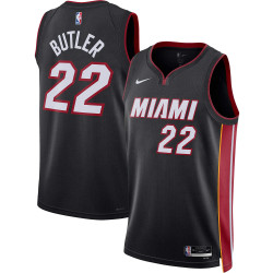 Nike Boys Icon Swingman Jersey - Player Miami Heat Jimmy Butler – Nr. 22 Black/Red