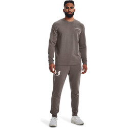 Under Armour Men's UA Rival Terry Joggers Fresh Clay / Onyx White