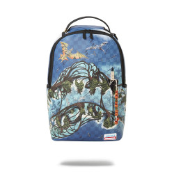 Sprayground Avatar Shark Island Lagoon Sea Backpack Blue