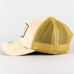Šiltovka so sieťkou Djinn's HFT Cap DNC 3.0 Hairy Suede - khaki