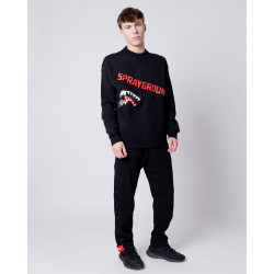 Sprayground Button Pants Black Black