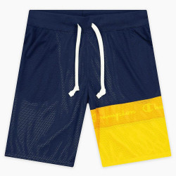 Champion Men Basketball Short Navy Blue/Yellow