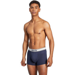 Levis Men Giftbox Iconic Cotton Wb Boxer Brief 3P Navy/Mid Grey Melange