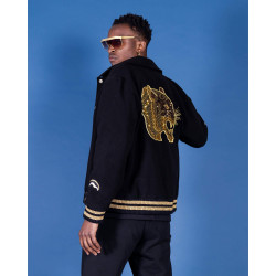 Sprayground Golden Tiger Varsity Black