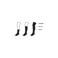 American Socks Ponožky Back In Black Knee High Black