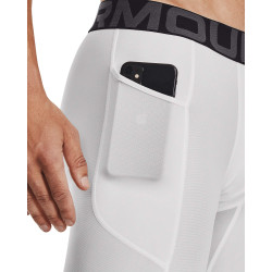 Under Armour Men's HeatGear® Armour Compression Shorts White / Black