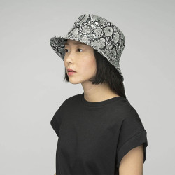 Kangol Snakeskin Bucket Black Snake
