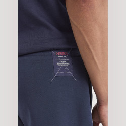 Pánske fleecové tréningové šortky Nautica Velia Fleece Short tmavomodré
