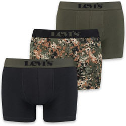 Levis Men Giftbox Dotted Camo Boxer Brief 3P Grey / Green
