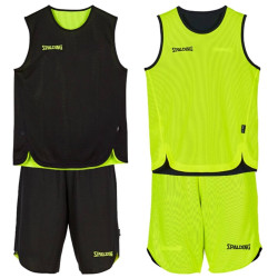 Spalding Doubleface Kids Set Black/Fluo Yellow