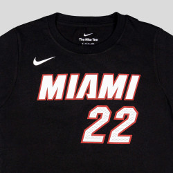 Nike Boys N&N Tee Icon Miami Heat Jimmy Buttle Black